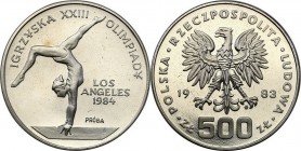 Collection - Nickel Probe Coins
POLSKA / POLAND / POLEN / PATTERN

PROBE Nickel 500 zlotych 1983 Los Angeles 1984 

Piękny egzemplarz.Fischer P 3...