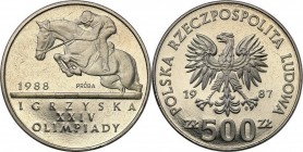 Collection - Nickel Probe Coins
POLSKA / POLAND / POLEN / PATTERN

PRL. PROBE Nickel 200 zlotych 1987 Igrzyska XXIV Olimpiady 

Piękny egzemplarz...