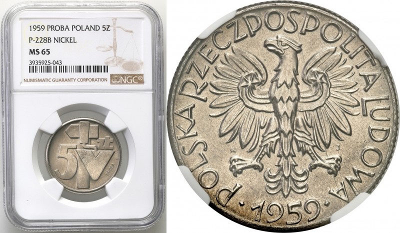 Collection - Nickel Probe Coins
POLSKA / POLAND / POLEN / PATTERN

PRL. PROBE...