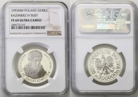 Polish collector coins after 1990
POLSKA/ POLAND/ POLEN / POLOGNE / POLSKO

III RP. 200.000 zlotych 1993 Kazimierz Jagiellończyk popiersie NGC PF69...