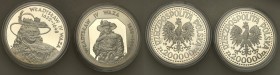 Polish collector coins after 1990
POLSKA/ POLAND/ POLEN / POLOGNE / POLSKO

III RP. 200.000 zlotych 1994 Zygmunt Stary, popiersie i półpostać 

Z...