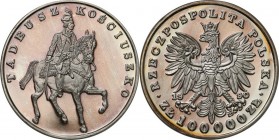 Polish collector coins after 1990
POLSKA/ POLAND/ POLEN / POLOGNE / POLSKO

III RP. 100.000 zlotych 1990 Kościuszko - Mały Tryptyk 

Moneta wchod...