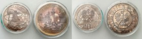 Polish collector coins after 1990
POLSKA/ POLAND/ POLEN / POLOGNE / POLSKO

III RP. 10, 20 zlotych 1999, set 2 coins 

Kolorowapatyna.Fischer K(1...