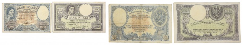 Banknotes
POLSKA/ POLAND/ POLEN / PAPER MONEY / BANKNOTE

100, 500 zlotych 19...