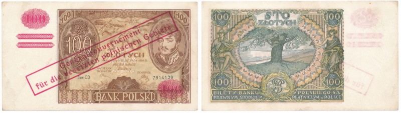 Banknotes
POLSKA/ POLAND/ POLEN / PAPER MONEY / BANKNOTE

100 zlotych 1934 se...