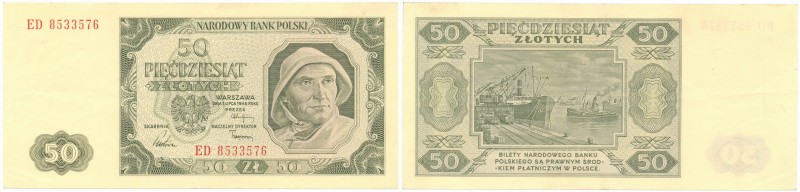 Banknotes
POLSKA/ POLAND/ POLEN / PAPER MONEY / BANKNOTE

50 zlotych 1948 ser...