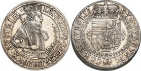 Austria
WORLD COINS

Austria. Leopold V (1619-1632). Taler (Thaler) 1632, Hall 

 Aw: Półpostaćarcyksięcia w prawo i napis w otokuRw: Tarczaherbo...