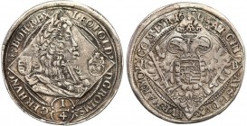 Austria
WORLD COINS

Austria. Leopold I (1657-1705). 1/4 taler (Thaler) 1695 KB, Kremnica 

Patyna.Herinek 886

Details: 7,7 g Ag 
Condition: ...