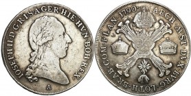 Austria
WORLD COINS

Austria. Joseph II (1780-1790). Half taler 1790 A, Vienna 

Ciemnapatyna.Herinek 195

Details: 14,60 g Ag 
Condition: 3 (...