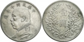 China
WORLD COINS

Chiny Republika. 1 Dollar b.d. (1914) 

Ładny egzemplarz, drobne ryski w tle. Delikatna patyna.KM Y-329

Details: 27 g Ag 
...