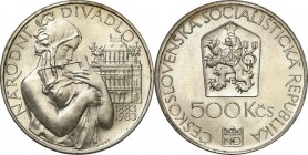 Czech Republic
WORLD COINS

Czechosłowacja. 500 koron (korun) 1983 

Piękny stan zachowania. Patyna.

Details: 24,23 g Ag .900 
Condition: 1 (...