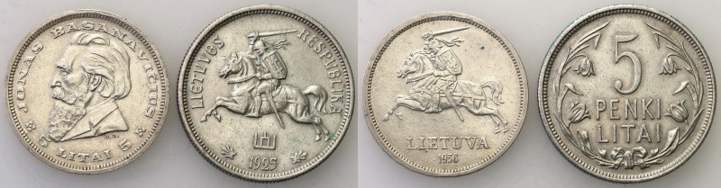 Lithuania
WORLD COINS

Litwa. 5 litu 1925, 5 litu 1936 

5 litu 1925 stan 3...