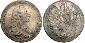 Germany
WORLD COINS

Germany, Bayern. Maximilian III Józef (1745-1777). Taler (Thaler) 1754, Munich, 

Wiekowa patyna. Dużo połysku menniczego.Da...