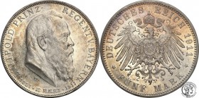 Germany
WORLD COINS

Germany, Bayern. 5 Mark 1911 D, Munich 

Bardzo ładny egzemplarz, intensywny połysk menniczy i wyraźne detale. Delikatna pat...