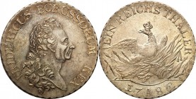 Germany
WORLD COINS

Germany, Prussia. Friedrich II Wielki (1740-1786). Taler (Thaler) 1786, Berlin 

Dużo połysku menniczego, niewielki justunek...