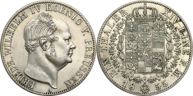 Germany
WORLD COINS

Germany, Prussia. Friedrich Wilhelm IV. Taler (Thaler) 1...