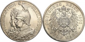 Germany
WORLD COINS

Germany, Prussia. 5 Mark 1901 A, Berlin - Beautiful 

Wybite na 200. rocznicę ustanowienia Królestwa Prus.Wyśmienicie zachow...