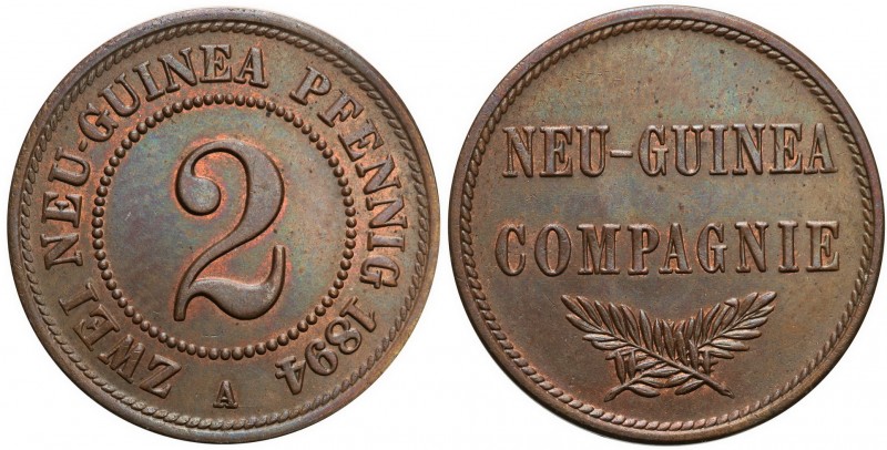 Germany
WORLD COINS

Germany/ Nowa Gwinea (kolonia). 2 Pfennig 1894 A, Berlin...