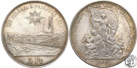 Switzerland
WORLD COINS

Schweiz. 5 francs 1881, Fribourg 

Bardzo ładny, świeży egzemplarz. Delikatny połysk menniczy,patyna. Nakład 30 tys. szt...