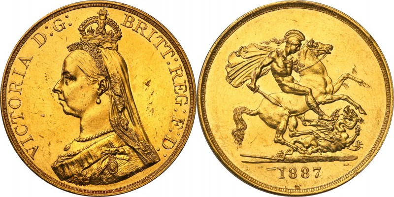 United Kingdom
WORLD COINS

Great Britain. Victoria (1837-1901). 5 funtów 188...