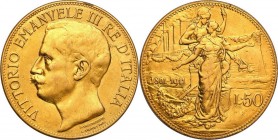 Italy
WORLD COINS

Italien. Viktor Emanuel III (1900 - 1946). 50 Lire 1911 

Połysk, delikatnie wytartenajwyższe elementy reliefu. Friedberg 25
...