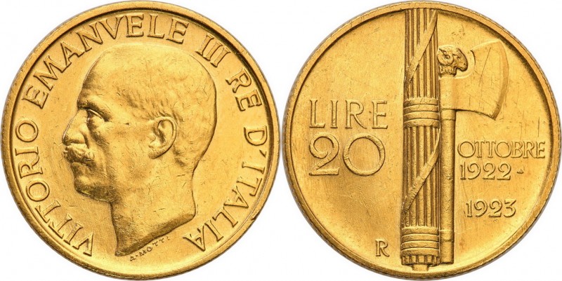 Italy
WORLD COINS

Italy. Vittorio Emanuele III (1900-1946). 20 Lire 1923

...
