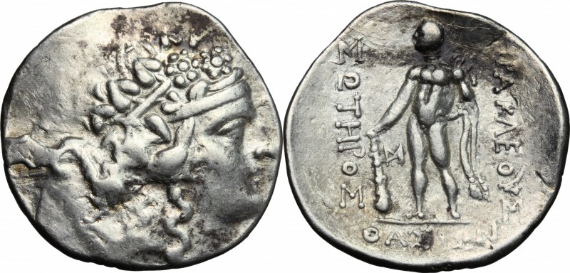 Celtic World. Celts in Eastern Europe. AR Tetradrachm, imitation of Thasos, afte...
