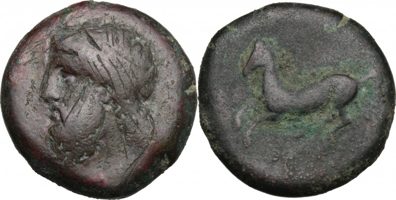 Sicily. Syracuse. Timoleon and the Third Democracy (344-317 BC). AE Dilitron, c....