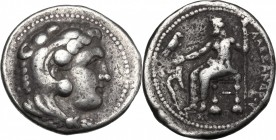 Continental Greece. Kings of Macedon. Alexander III "the Great" (336-323 BC). AR Tetradrachm. Lifetime issue, struck circa 327-323 BC. Tarsos mint. D/...