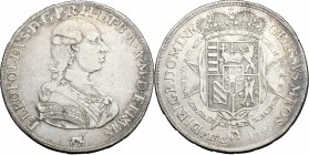 Firenze. Pietro Leopoldo di Lorena (1765-1790). Francescone 1790. Sigle L.S. (Luigi Siries, incisore) e unicorno (Francesco Grobert zecchiere). CNI 18...