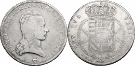 Firenze. Ferdinando III di Lorena (1790-1801). Francescone 1794. Sigle L.S. (Luigi Siries, incisore) e unicorno (Francesco Grobert zecchiere). CNI 19/...