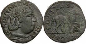 Napoli. Ferdinando I d' Aragona (1458-1494). Cavallo con sigla CA. P/R 44b. MIR 84/10. MI. g. 1.82 mm. 17.50 RR. BB+/BB.