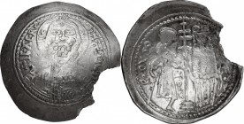 Palermo. Ruggero II (1105-1154). Ducale. Sp. 72. Travaini 241. D'Andrea-Contreras 241. AG. g. 2.00 mm. 24.00 R. Mancanza del conio. Nonostante la pres...