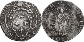 Roma. Urbano VIII (1623-1644), Maffeo Barberini. Testone A. XX. CNI 622. M. 79/80. Berm. 1728. AG. g. 9.45 mm. 29.00 Bel BB.