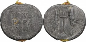 Roma. Pio VII (1800-1823), Barnaba Chiaramonti. Bolla. Ser. 160. PB. g. 53.27 mm. 42.50 qBB/BB.