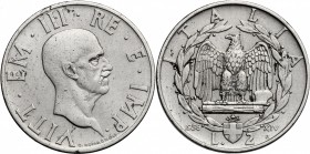 Vittorio Emanuele III (1900-1943). 2 lire 1936 A. XIV. Pag.754. Mont.175. NI. mm. 29.00 R. qBB.