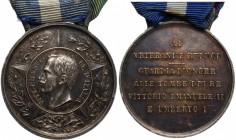 Vittorio Emanuele III (1900-1943). Medaglia (1920) ai veterani e reduci. Guardia d'onore alle tombe dei re Vittorio Emanuele II e Umberto I. Barac 345...