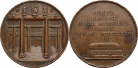 Medaglia 1842, per la quarta riunione degli scienziati italiani a Padova. AE. mm. 55.50 Inc. F. Putinati. Colpetti al ciglio. BB.