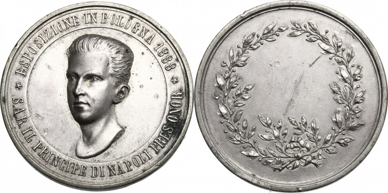 Medaglia per la Presidenza Onoraria del Principe di Napoli Vittorio Emanuele all...