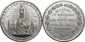 Medaglia 1931 ricordo per il IV centenario delle apparizioni della Vergine di Guadalupe. MB. mm. 51.50 SPL.