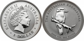 Australia. Elizabeth II (1952 -). Dollar 2005 (1 oz 999 silver). AR. mm. 40.50 PROOF.