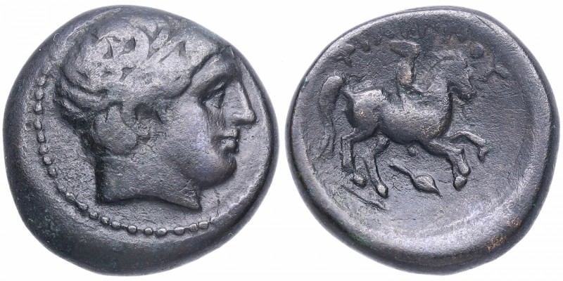 359-336 a. C. Reyes de Macedonia. Filipo II, 359-336 a.C.. Unidad bronce inciert...