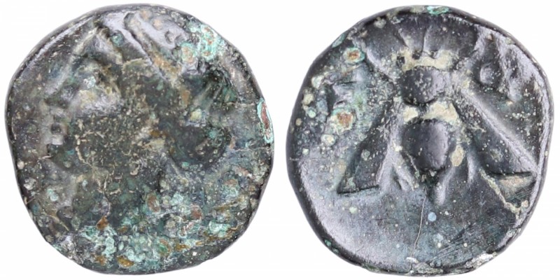 288-281 aC. Ionia, Ephesos. Obolo. SNG Cop 256. SNG de Aulock 1839. VF. Ae. 1,01...