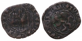1406-1454. Juan II (1406-1454). Burgos. Blanca. Mar 881.3. Cu. 2,41 g. MBC. Est.8.