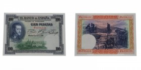 1925. II República (1931-1939). Madrid. 100 pesetas. SC. Est.20.