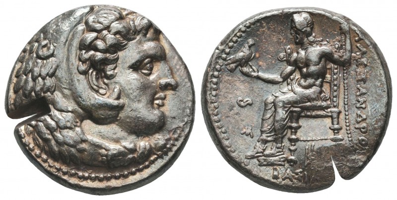Greek, Kings of Macedon, Alexander III the Great 336-232 BC, Ar Tetradrachm.

Co...