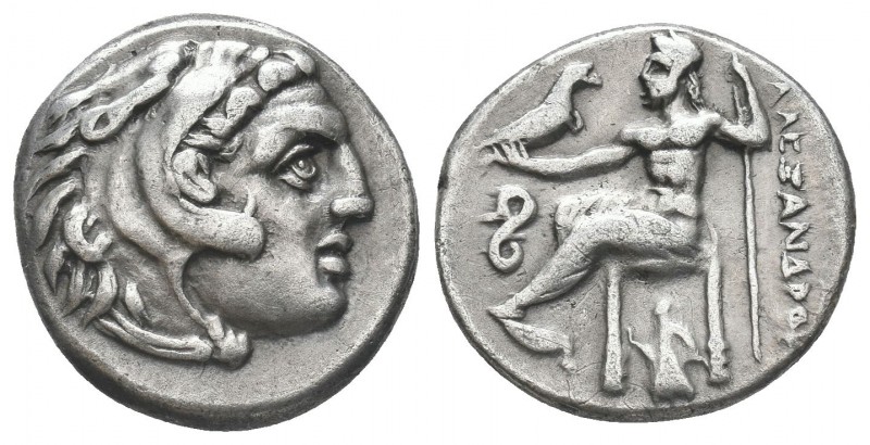 Greek, Kings of Macedon, Alexander III the Great 336-232 BC, Ar Drachm. Conditio...