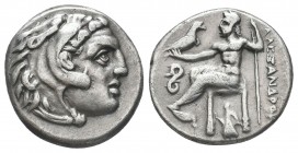 Greek, Kings of Macedon, Alexander III the Great 336-232 BC, Ar Drachm. Condition: Very Fine

Weight: 4.30 gr
Diameter: 17 mm
