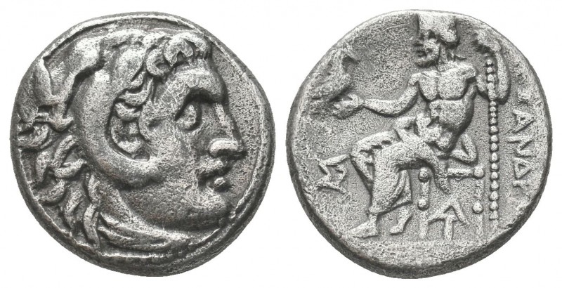 Greek, Kings of Macedon, Alexander III the Great 336-232 BC, Ar Drachm, Conditio...