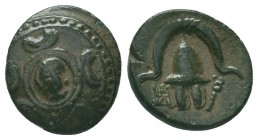 Greek, Kings of Macedon, Alexander III the Great 336-232 BC, Ae

Condition: Very Fine

Weight: 1.90 gr
Diameter: 14 mm